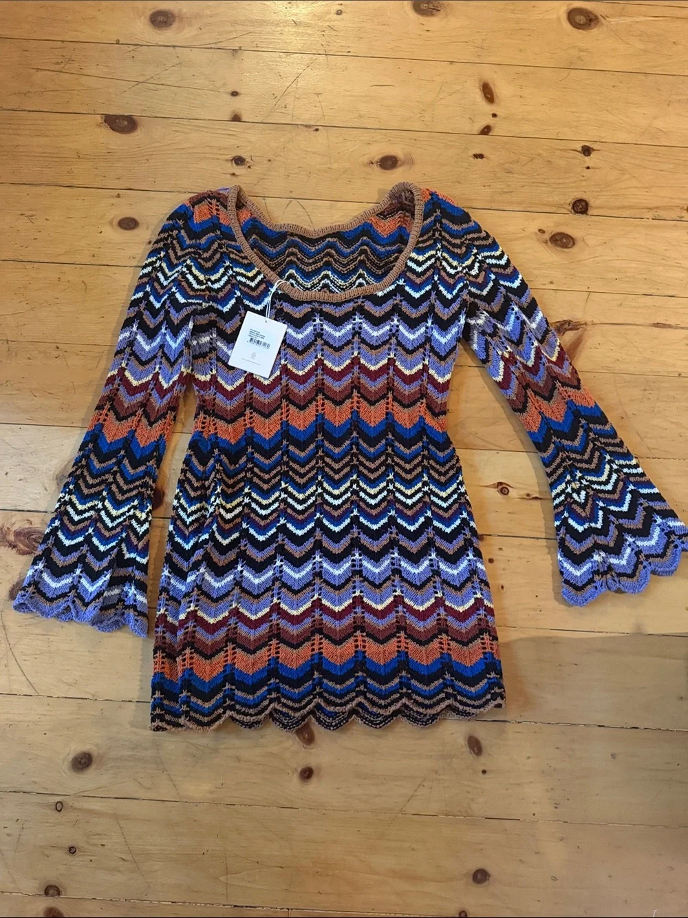 Faithfull the Brand - NEW WITH TAGS Sierra Mini Dress Cadaquès Stripe - Picture 7 of 7